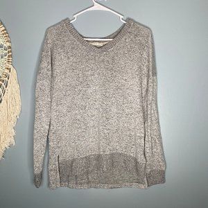 Potter's Pot Grey V Neck Sweater Size S